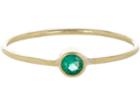 Jennifer Meyer Women's Emerald Bezel Ring