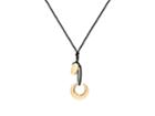 Agmes Women's Rae Pendant Set On Suede Cord Necklace
