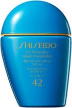 Shiseido Women's Uv Protective Liquid Foundation - Medium Beige