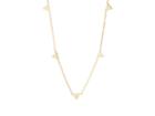 Jennifer Meyer Women's Triangle Charms On Chain Necklace