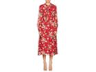 Barneys New York Women's Floral Silk Chiffon Tieneck Maxi Dress