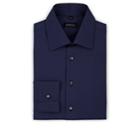 Barneys New York Men's Cotton Poplin Dress Shirt - Navy