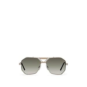 Cazal Men's Aviator Sunglasses - Silver