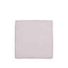 Simonnot Godard Men's Contrast-edge Cotton-linen Pocket Square - Lilac