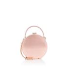 Giles X Aspinal Women's Mini Leather Hat-box Bag - Pink