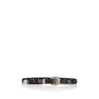 Campomaggi Women's Grigio Studded Leather Belt-brown