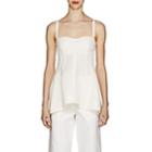 Jil Sander Women's Seam-detailed Sleeveless Top - White