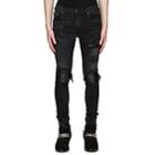 Amiri Men's Mx1 Slim Jeans - Black