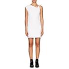Helmut Lang Women's Twist-shoulder Cotton Minidress-white