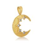 Cathy Waterman Women's Crescent Moon Pendant - Gold