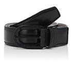Salvatore Ferragamo Men's Leather Belt-black