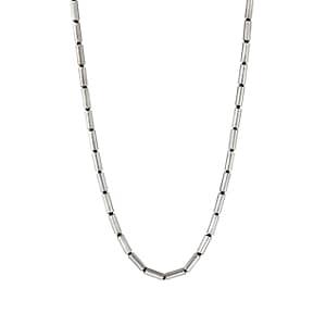 Caputo & Co Men's Sterling Silver Beaded Necklace - Silver