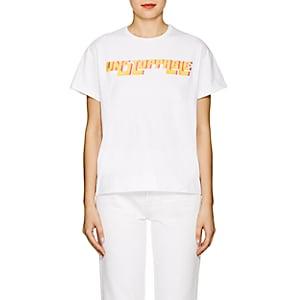 Mira Mikati Women's Unstoppable Cotton Jersey T-shirt-white