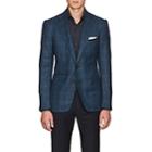 Cifonelli Men's Montecarlo Checked Wool Two-button Sportcoat-teal