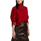 Cedric Charlier Women's Layered Colorblocked Wool-blend Sweater - Red Pat.