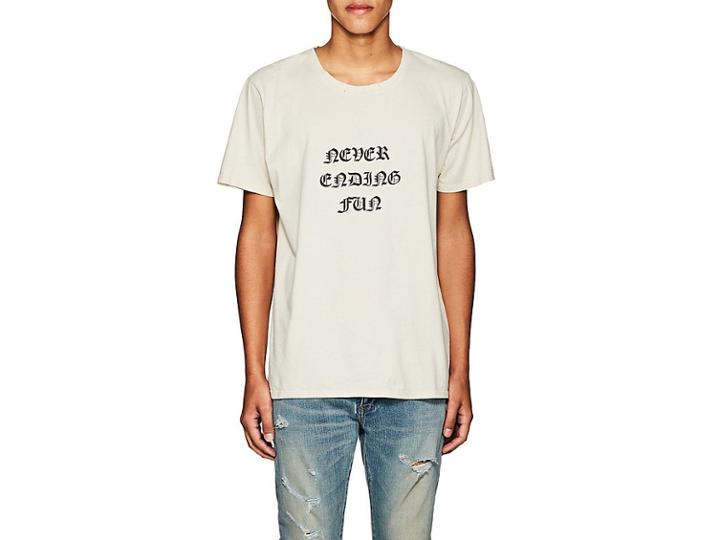 Rhude Men's Never Ending Fun Cotton T-shirt
