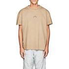 A-cold-wall* Men's Logo-print Cotton T-shirt-beige, Tan