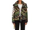 Off-white C/o Virgil Abloh Women's M65 Floral Camouflage Field Coat