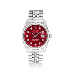 Vintage Watch Women's Rolex 1968 Oyster Perpetual Datejust Watch - Pink