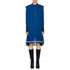 Philosophy Di Lorenzo Serafini Women's Pleated Chiffon Pinafore Dress-blue