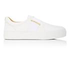Buscemi Men's 40mm Band Leather Sneakers-white
