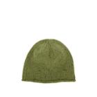 Inis Meain Men's Rolled-cuff Merino Wool-cashmere Hat - Green