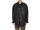 Faith Connexion Men's Oversized Sherpa-lined Leather Jacket