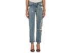 Area Women's Crystal-embellished Distressed Jeans