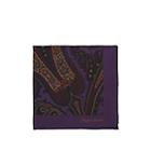 Ralph Lauren Purple Label Men's Paisley Silk Twill Pocket Square-purple