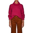 Icons Women's Cashmere Turtleneck Sweater-pink