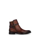 Barneys New York Men's Burnished Saffiano Leather Jodhpur Boots - Brown