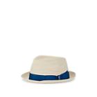 Borsalino Men's Braided Straw Hat - Navy