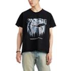 Rhude Men's Eagle-print Cotton T-shirt - Black