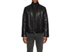 John Varvatos Men's Layered-collar Leather Jacket
