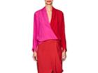 Zero + Maria Cornejo Women's Jazmin Colorblocked Silk Blouse