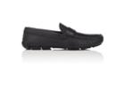 Prada Men's Grained Leather Penny Drivers