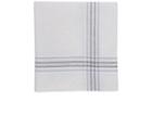 Simonnot Godard Men's Fine Border Stripe Handkerchief
