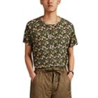 Isabel Marant Men's Payton Camouflage Cotton T-shirt - Green