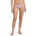 Onia Women's Ashley Striped Seersucker Bikini Bottom