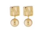 Agmes Women's Luca Drop Earrings - Gold