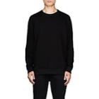 Givenchy Men's Embroidered-logo Cotton Sweatshirt - Black