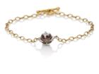 Cathy Waterman Women's Rustic Diamond On Chain Bracelet