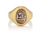 Eli Halili Women's Ancient-egyptian-scarab Ring-gold