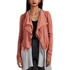 Rick Owens Women's Blistered Leather Jacket - Pink