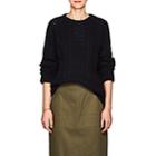 Barneys New York Women's Cable-knit Cashmere Sweater-md. Blue