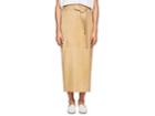 The Row Women's Arun Belted Suede Skirt