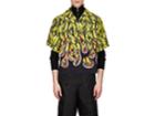 Prada Men's Flame- & Banana-print Bowling Shirt