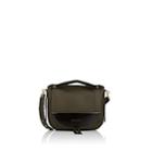 J.w.anderson Women's Moon Leather Saddle Bag-green