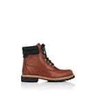 Timberland Men's Bny Sole Series: Burnished Leather Lace-up Boots - Dk. Brown