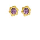 Mcteigue & Mcclelland Women's Flora Earrings - Purple
